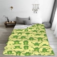 thumbnail image 5 of Sikiie Funny Frogs Ultra-Soft Micro flannel Blanket Luxury All Seasons Warm Blanket for Bedding Sofa and Travel (4 sizes)-80"x60", 5 of 7