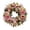 Multicolor #t86, variant on Japceit Vintage Peony Spring Wreath, Artificial Flower Wreath with Retro Charm for Doorway, Decorative Wreath for Home, Garden, and Seasonal Display