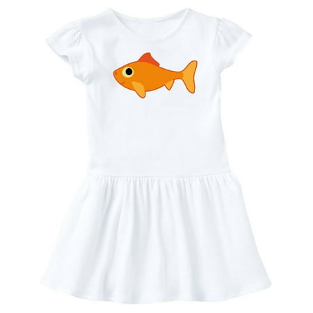 

Inktastic Pet Goldfish Gift Baby Girl Dress