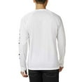 thumbnail image 2 of Columbia Mens White Fork Stream Long Sleeve Performance T-Shirt XX-Large, 2 of 2