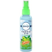 (4 pack) (4 Pack) Febreze FABRIC Refresher with Gain, Original, To-Go, 4 Total, 2.8 oz