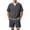 Dark Gray, variant on hotojiny Men's Two Piece Shorts Sets Summer Sweatsuits Casual Comfy Jogging Active Sets Stylish Color Block Matching Outfit(Green,X-Large)