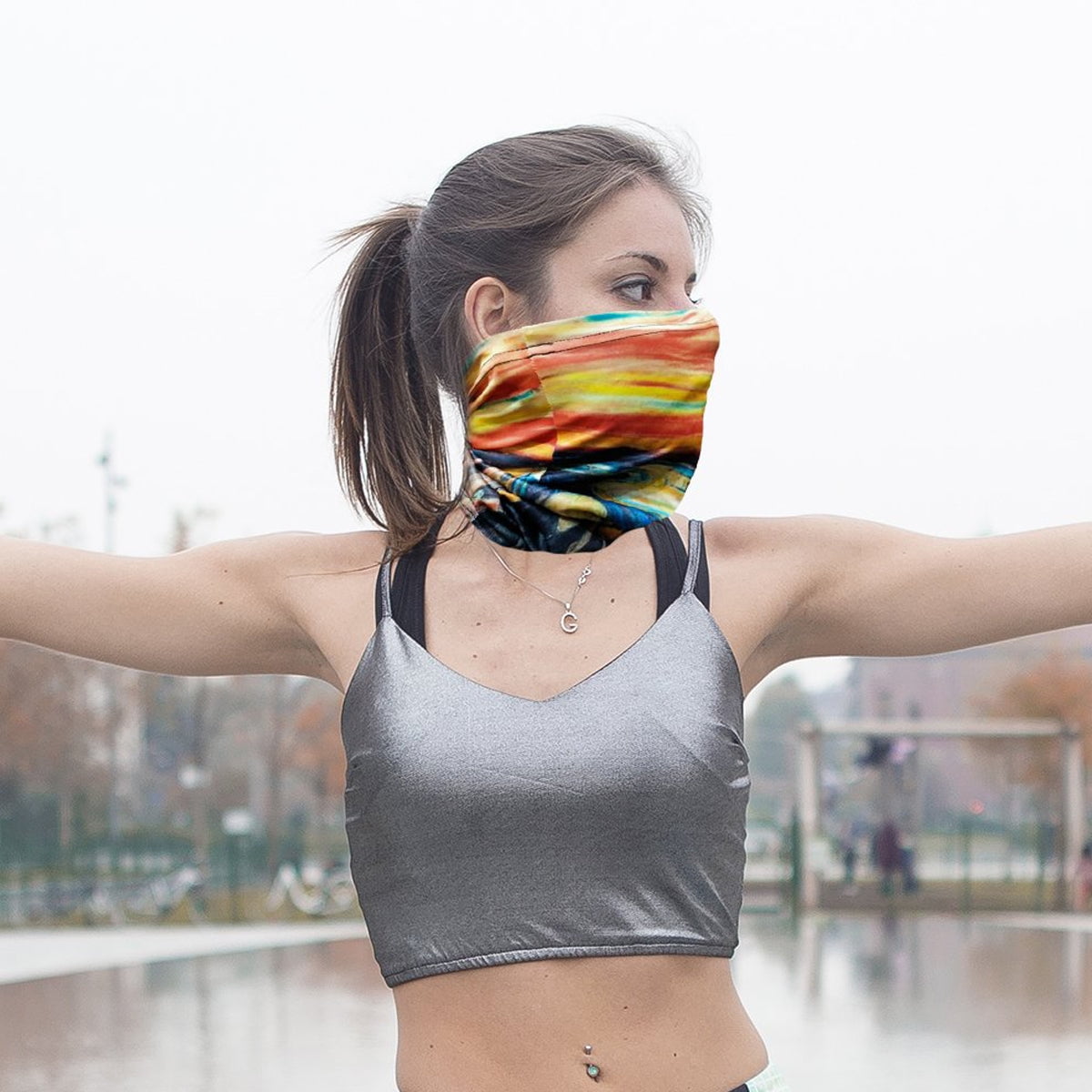 3-Pack Neck Gaiter - Famous Painting