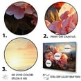 thumbnail image 3 of Designart "Enchanting Sunset Peonies I" Peonies Floater Framed Wall Decor, 3 of 5