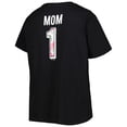 thumbnail image 3 of Women's Black San Francisco Giants Mother's Day Plus Size Best Mom Ever-V-Neck T-Shirt, 3 of 3