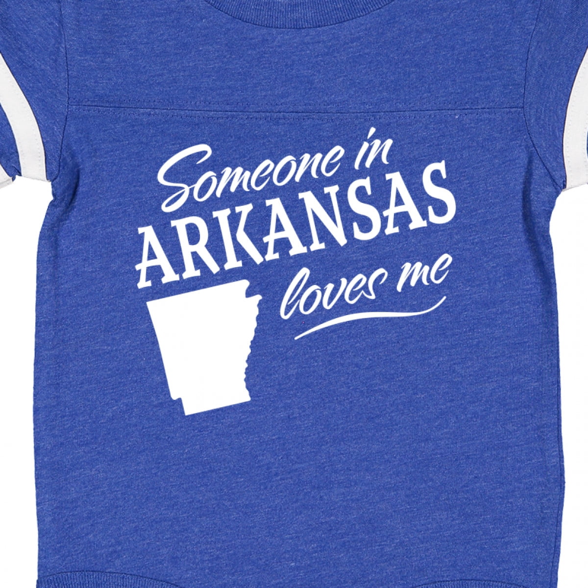 Inktastic Someone in Arkansas Loves Me Boys or Girls Baby Bodysuit