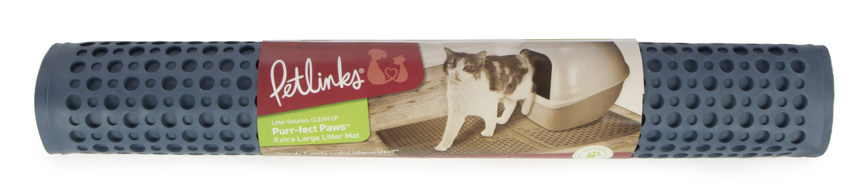 petlinks purrfect paws litter mat