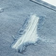 thumbnail image 2 of KIDSCOOL SPACE Baby Boys Jeans,Little Boy Elastic Band Inside Ripped Washed Soft Cotton Denim Pants, 2 of 5