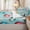 Light Blue Multicolor, variant on Homewish Tropical Jungle Bug Snake Zipper Queen Comforter Set with Fitted Sheet and 2 Pillowcases,Colorful Butterfly Leaf Foliage Zipper Bedding Set For Girls,Reversible,4-Piece
