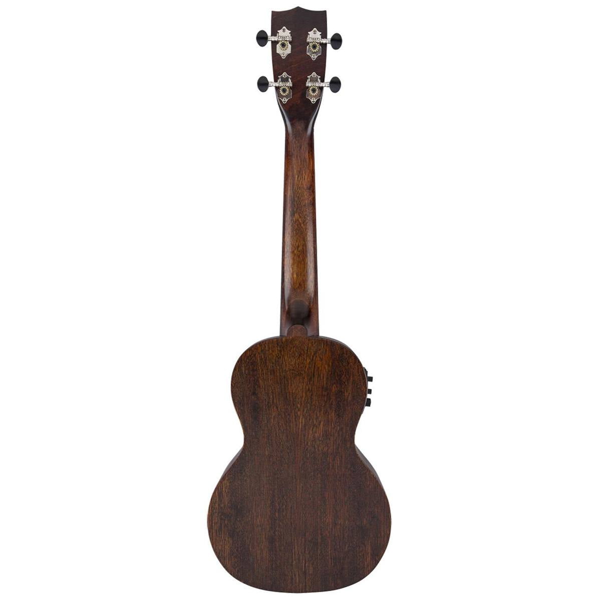 Gretsch G9110-L A.E. Concert Long-Neck Ukulele with Gig Bag, Vintage Mahogany Stain