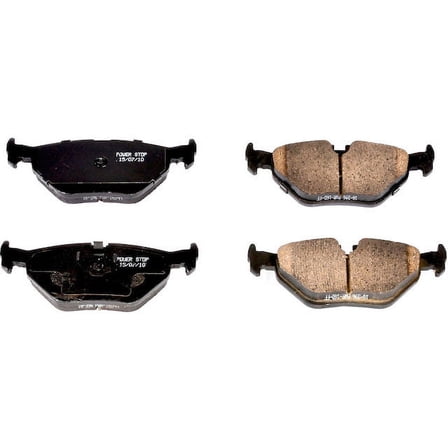 Rear Brake Pad Set - Compatible with 1998 - 1999 BMW 323is E36