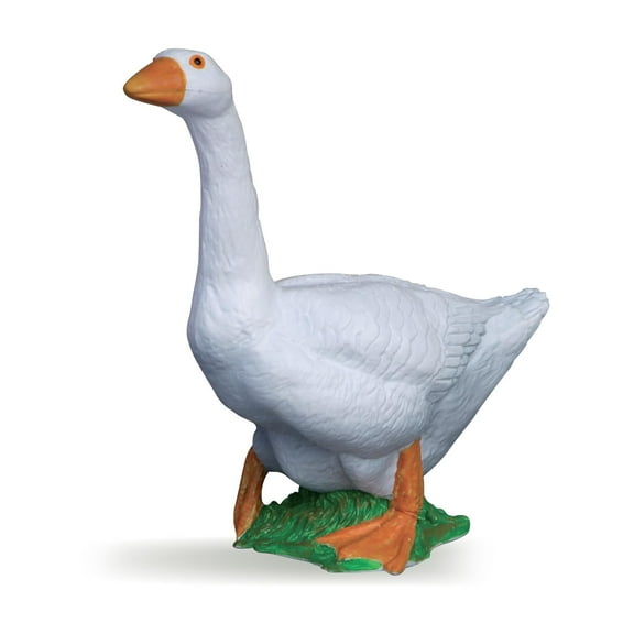 Papo White Goose Hand Painted Figurine - Heirloom Quality Collectible No. 51061