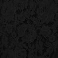 thumbnail image 3 of Vestido COOAN para invitados a la boda, cóctel y formal, encaje con lentejuelas, negro, 3 of 6