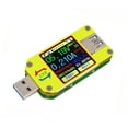 thumbnail image 1 of UM34/UM34C USB 3.0 Type-C DC Voltmeter Ammeter Voltage Current Meter Battery Charge Measure Cable Resistance Tester Color LCD ,Improved Measurement Accuracy, 1 of 5
