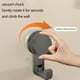 thumbnail image 5 of Gancho de ventosa al vacío para baño, cocina, uso doméstico, sin rastros y con fuerte succión, gancho para toallas de baño, gancho para paños de cocina, gancho para sombreros, gancho de ventosa de plá, 5 of 6
