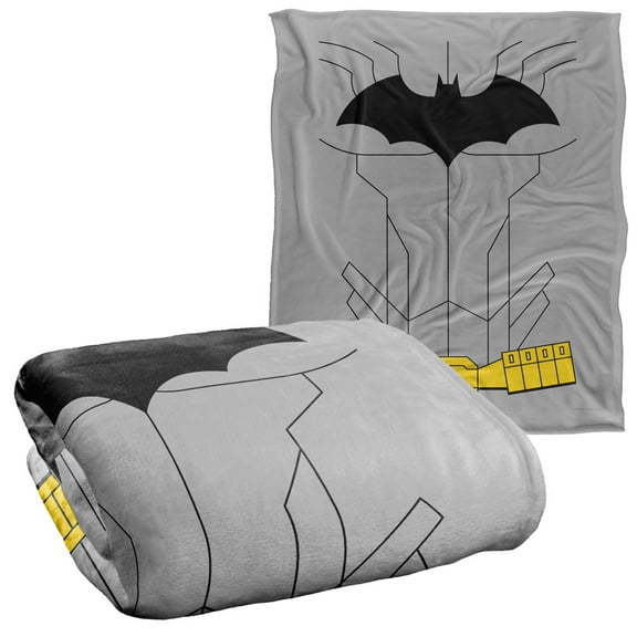 Batman New Batman Uniform Officially Licensed Silky Touch Super Soft Throw Blanket 50' x 60'