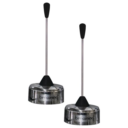 2 Pack Browning BR-PT450 450MHz–470MHz UHF Pretuned Land Mobile NMO Antenna