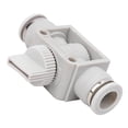 thumbnail image 2 of Valve, Zinc Alloy Material Practical Shut-Off Valve, Convenient Switch Plastic For High PressureResistance Pneumatic Automatic Equipments 10mm, 2 of 8