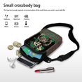thumbnail image 7 of HELLHERO 4.33x1.97x7.09 Crossbody Bag, Adult with Unique Gift St. Patrick's Day Graphic Design, 7 of 7