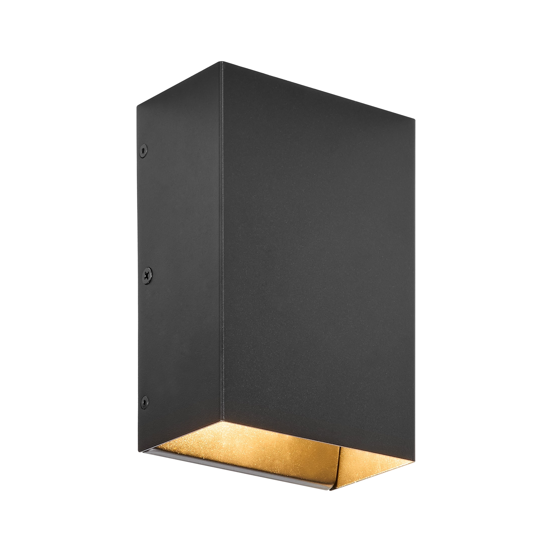 Maxxima LED Rectangular Outdoor Wall Wash, Up and Down Modern Sconce Porch Light, 12 Watts, 500 Lumens, 5 CCT 2700K-5000K