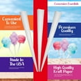 thumbnail image 4 of Concession Essentials New Carnival Party Cotton Candy Kits.Includes 100CT Cotton Candy Cones and 5 Packs of 8 Ounce Assorted Cotton Candy Sugar, 4 of 7