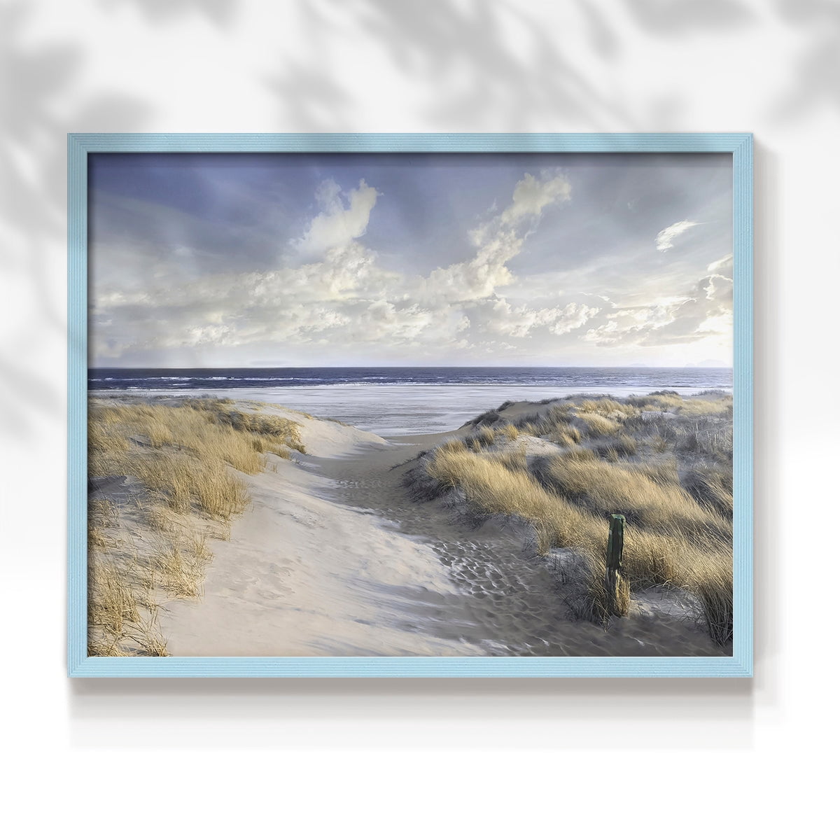 Aisle Marker by Mike Calascibetta - Restickable Framed Giclée Print