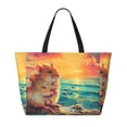 thumbnail image 2 of Easygdp Island Beach Guinea Pig Bolsa de Viaje de Playa de Gran Capacidad, Bolsa Tote Perfecta para la Playa, Escapadas de Fin de Semana y Viajes, 2 of 7