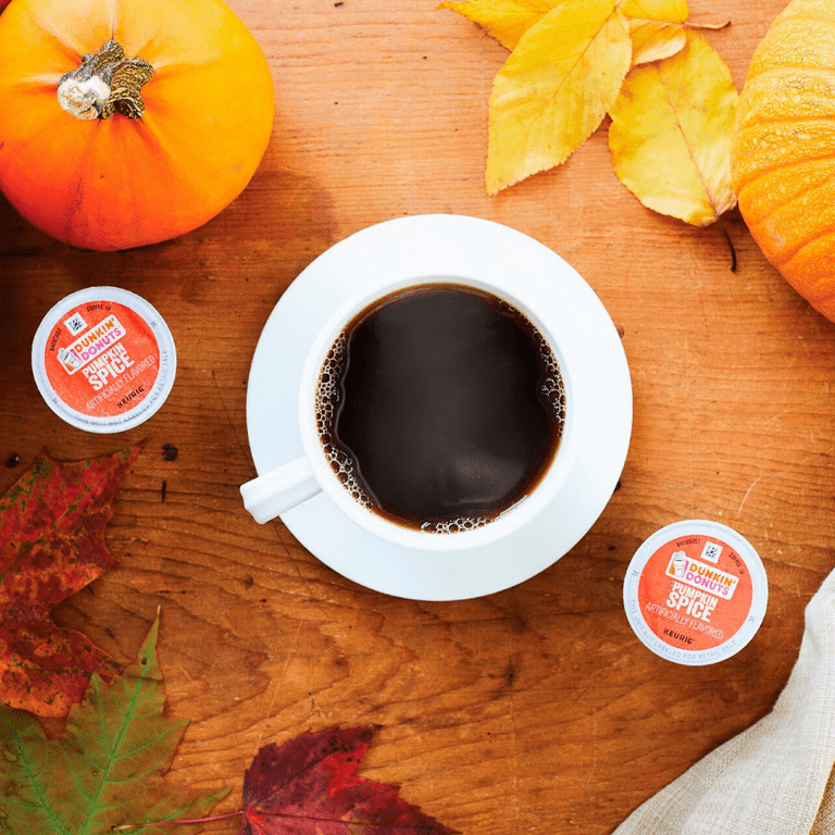 Dunkin donuts pumpkin spice k clearance cups