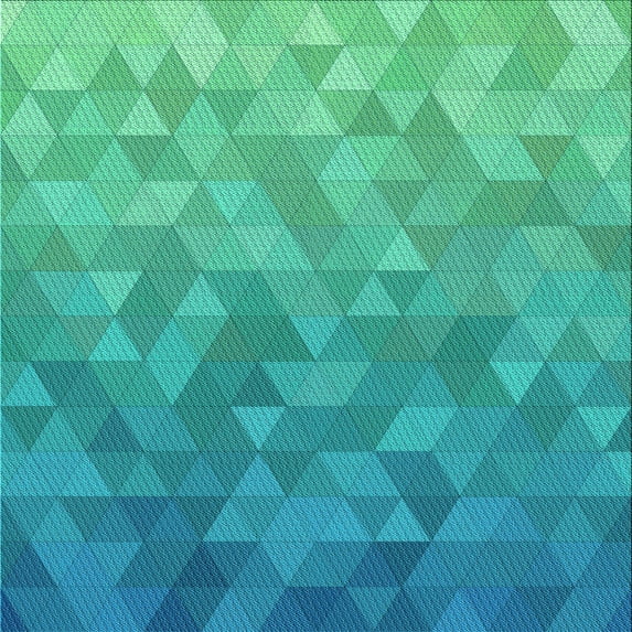 Ahgly Company Machine Washable Indoor Square Transitional Medium Spring Green Area Rugs, 6' Square