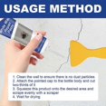 thumbnail image 5 of Tokyo Mart Wall Repair Kit, Wall Spackle Paste Mending Agent with Scraper 100G, 5 of 5