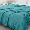 thumbnail image 4 of AZXY Cooling Blankets for Summer,Lightweight Blanket,Throw Blankets,Machine Washable Blanket for All Season,150x100cm,Green, 4 of 9