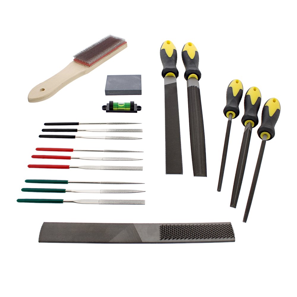 RC Gunsmith File Set Tools 18pc Gunsmith Tools Rasp Round File