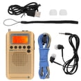 thumbnail image 1 of Multifunction All Band Radio Receiver for Air FM/AM/Sw VHF CB SQ Band Noise Reduction, 1 of 4