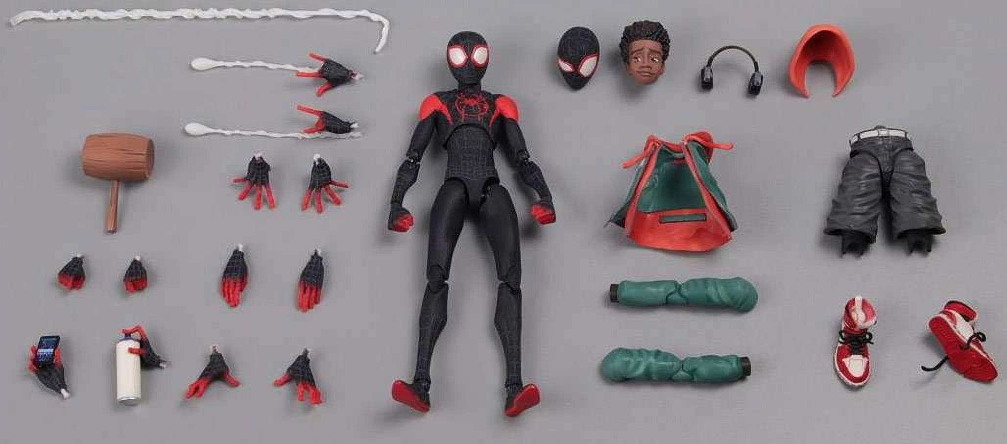 SENTINEL Spider-Man: Into The Spider-Verse Miles Morales Sentinel Action Figure, 12''