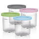 thumbnail image 2 of Vaso para helado de 8 pintas, recipientes para helado con tapas para máquina para hacer helados de la serie Creami Pints NC301 NC300 NC299AMZ, 2 of 5