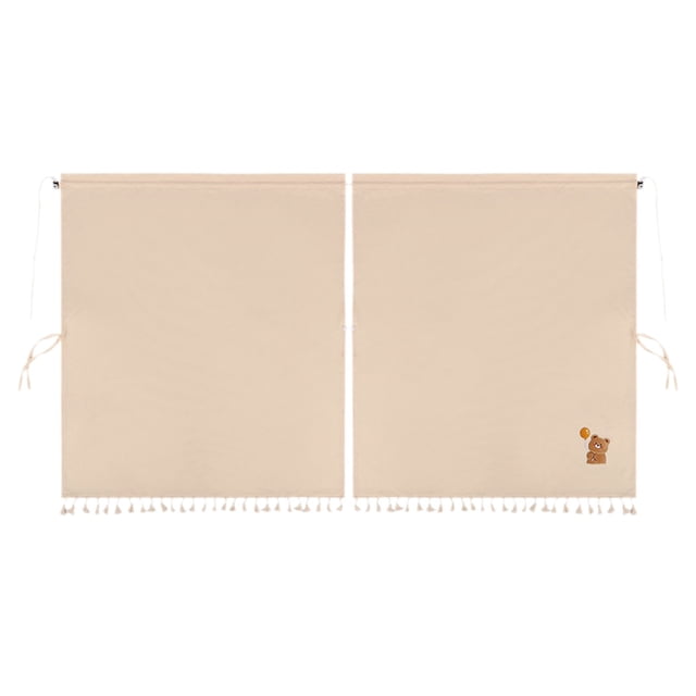 A Polyester Car Partition Curtain Sunshade Sliding Privacy Screen 10.24X8.28X0.79 Inch Style A