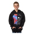 thumbnail image 6 of Poppy Playtime Boys' Huggy Split Face Jumpscare Pullover Hoodie, 6 of 7