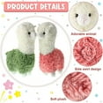 thumbnail image 5 of Llama Stuffed Animal, 15" Alpaca Plush Toy Big Doll Plushie Hug Pillow, Soft Fluffy Cushion Super Kawaii Gift for Birthday Girls and Lovers Washable (White), 5 of 7