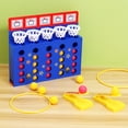 thumbnail image 3 of KAKOWELY juego de mesa de baloncesto, juego de baloncesto de dedo, juego de mesa de baloncesto para niños, juego de baloncesto con lanzamiento de pelota, mini juego de pelota, 3 of 4