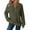 Green, variant on Women's Stand Collar Quarter Zip Fleece Pullover, Oversized Solid Color Long Sleeve Sweatshirt with Soft Comfort Fabric for 2025 Fall Fashion, Casual Daily Wear and Street Style Outfits Black L