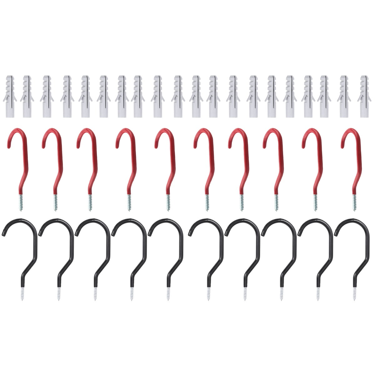 Wall Garage Hooks Hook Bike Hanger Storage Tool Mounted Screwutility