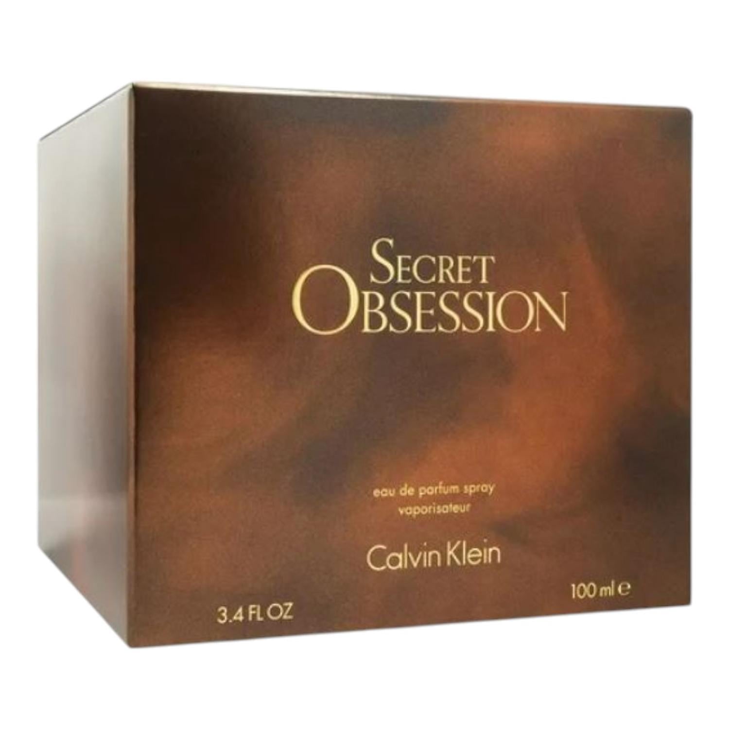 廃盤  カルバンクラインSecret Obsession Calvin Klein, Secret Obsession Eau De Parfum Spray, 3.4 oz