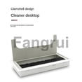 thumbnail image 4 of For Office Desk Threading Box Table Wire Hole Cover Plate 80x160 Black, 4 of 5