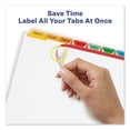 thumbnail image 4 of "Print And Apply Index Maker Clear Label Dividers, 8 Color Tabs, Letter | Bundle of 2 Sets", 4 of 5