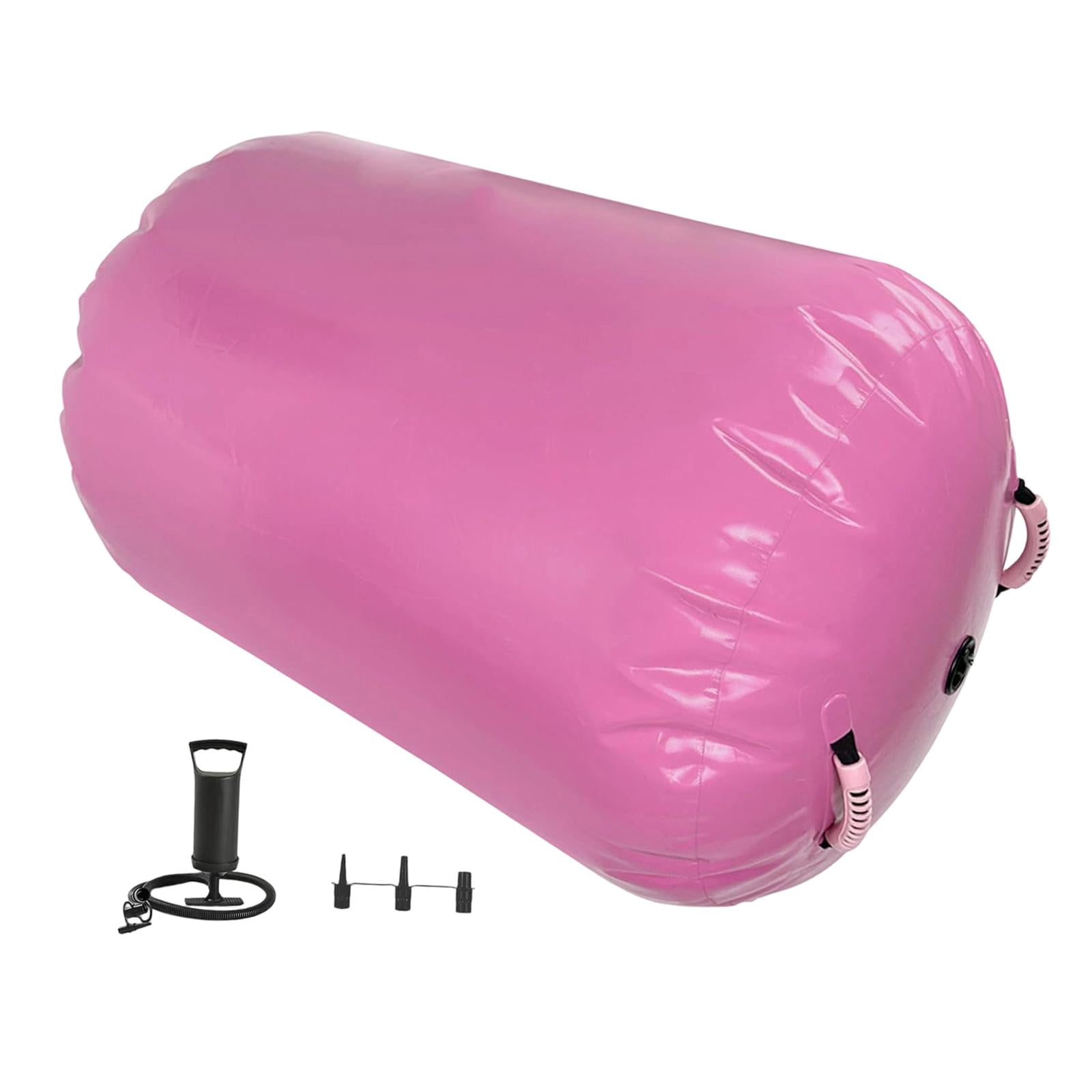 Gymnastics Barrel Air Roller Trainer Inflatable PVC Material for Back Handspring Adults Home Training