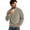 Beige, variant on Men's Corduroy Loose Fit Quarter Zip Pullover Sweatshirt With Chest Pocket Mock Neck Big and Tall Casual Fall Winter Streetwear Top Black L