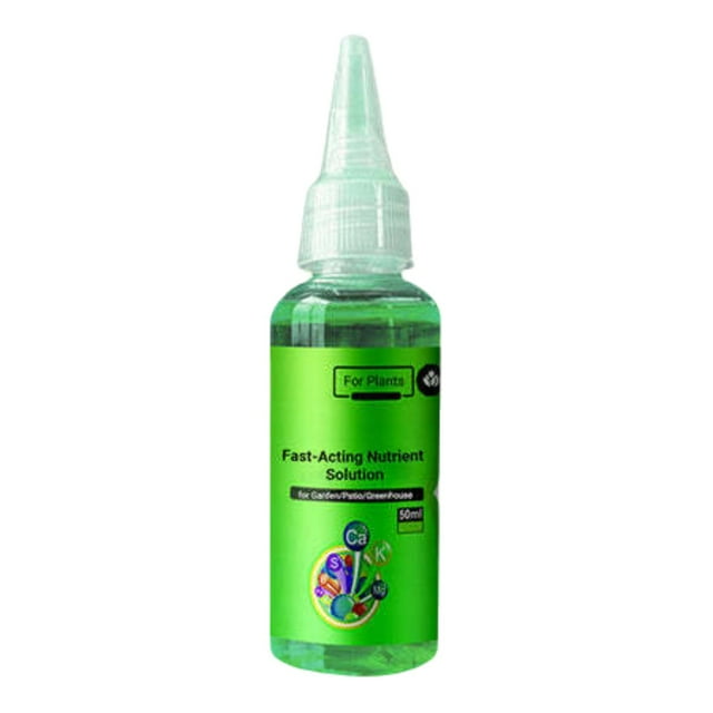 Solución de Resurrección de 50 ml que soluciona el problema de las hojas amarillas medio muertas. Primeros auxilios en cultivos hidropónicos, flores en macetas y otras soluciones nutritivas.