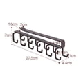thumbnail image 3 of Dusknt Hanging Cup Holder for Cabinet, Clip Type No Drill Hook, Punch Free Seamless Hook for Kitchen Cupboard Storage, 3 of 9