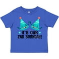 thumbnail image 3 of Inktastic 2nd Birthday Twins Party Boys or Girls Toddler T-Shirt, 3 of 5