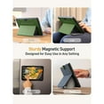 thumbnail image 7 of Poetic Explorer Magnetic Folio Stand Case Designed for Google Pixel Tablet (2023), Magnetic Fidget Mount Case for Google Pixel Tablet, Military Green, 7 of 7